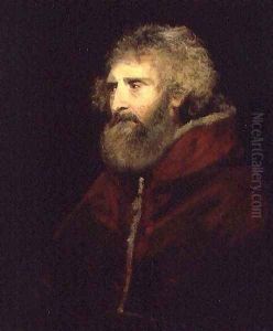 Old Man, Pope Pavarius, 1770-73 by Sir Joshua Reynolds