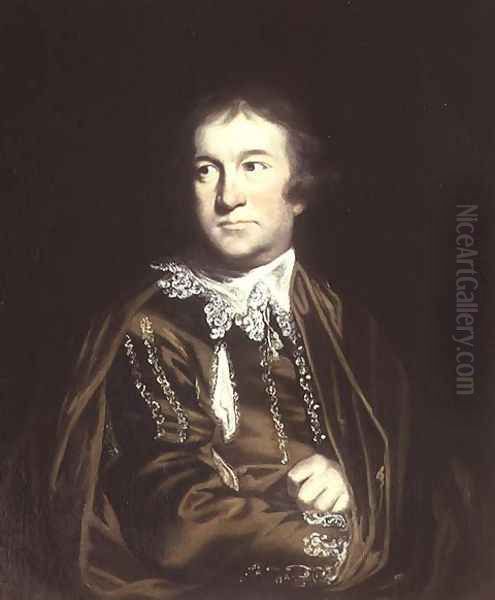 Portrait of David Garrick 1717-79 as Kitely, the jealous husband in Ben Jonsons Every Man in his Humour, 1767 - view 1