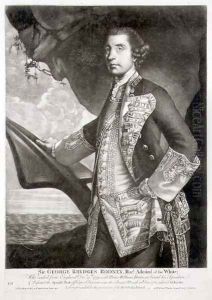 Portrait of Sir George Brydges Rodney 1719-92 Admiral of the White, engraved by William Dickinson 1746-1823 pub. by Carington Bowles fl.1744-93