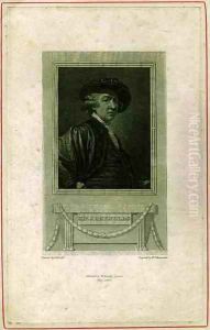 Portrait of Sir Joshua Reynolds 1732-92 engraved by N. Schiavonetti, pub. 1810 by Sir Joshua Reynolds