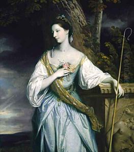 Anne Dashwood Later Countess of Galloway 1764 by Sir Joshua Reynolds