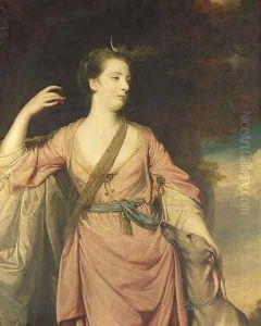 Portrait of Lady, traditionally identified as Lady Anne Dawson, as the goddess Diana by Sir Joshua Reynolds
