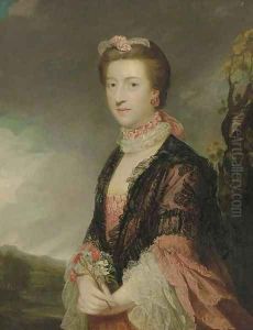 Portrait of Mary, Countess of Courtown, Lady of the Bedchamber to Queen Charlotte