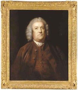 Portrait of a gentleman, traditionally identified as Mr. Mangles by Sir Joshua Reynolds