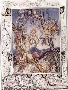 A Fairy Song, from A Midsummer Nights Dream, 1908 by Arthur Rackham