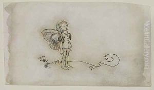 The Fairies Thing, illustration from A Midsummer Nights Dream, pub. by Heineman, 1908 by Arthur Rackham