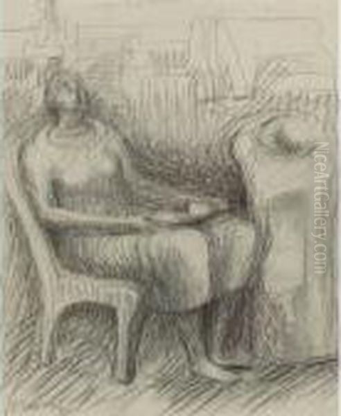 Seated Woman - view 1