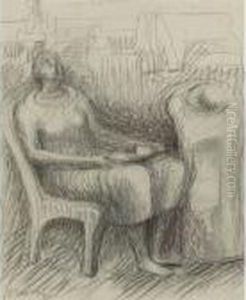 Seated Woman by Henry Moore