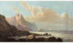 Bateaux Pres D'une Cote by Henry Moore
