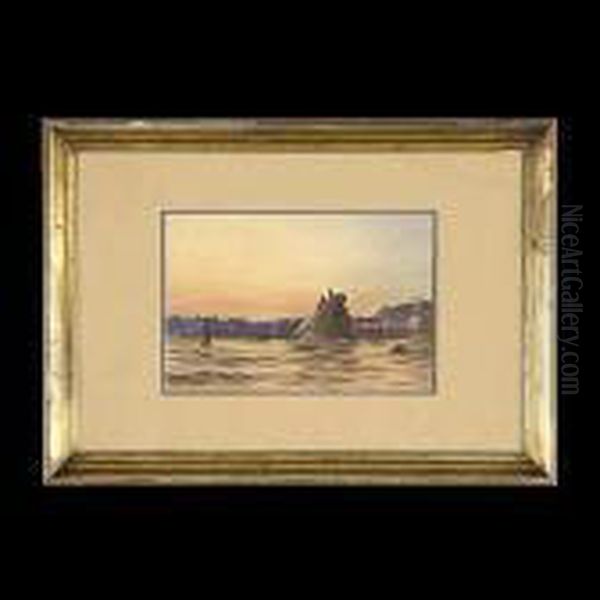 Sail Boat On The Sea. - view 1