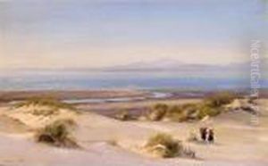 Crossing The Sand-hills, Cardigan Bay by Henry Moore