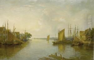 A View Of The Yare From Yarmouth Bridge