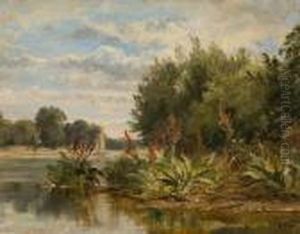 Boat On A River
