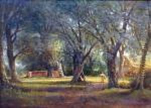 With Farm Buildings Beyond