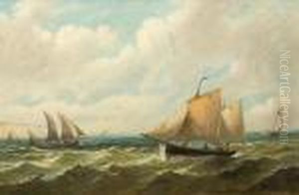 Shipping Off The Coast - view 1