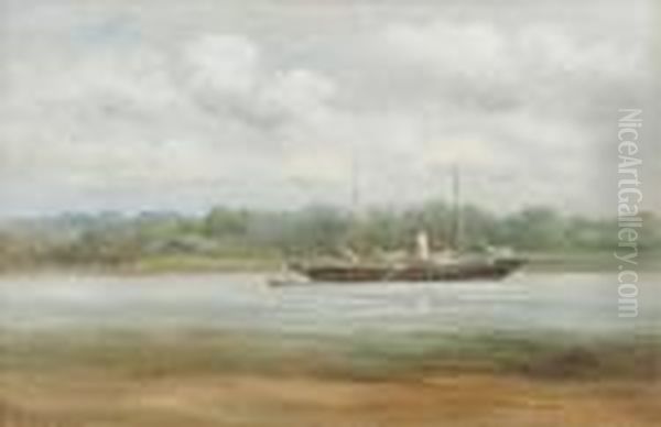 The 'wild Wave', R.y.s. Moored At Pin Mill - view 1
