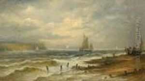 Coastal Scene by John Moore Of Ipswich
