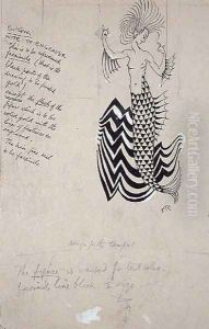 A Water-Nymph, front cover illustration from William Shakespeares The Tempest, edition published 1926 by Arthur Rackham