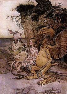 Alice in Wonderland: The Mock Turtle's Story by Arthur Rackham