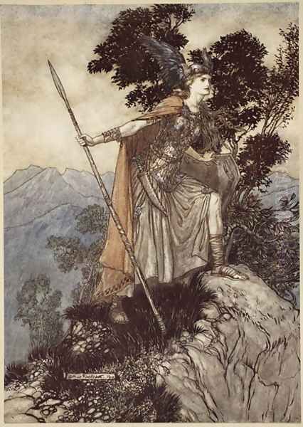 Brunnhilde, from The Rhinegold and the Valkyrie, 1910 - view 1