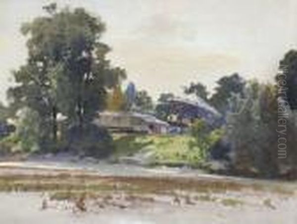Dorfkirmes Am Flussufer. - view 1
