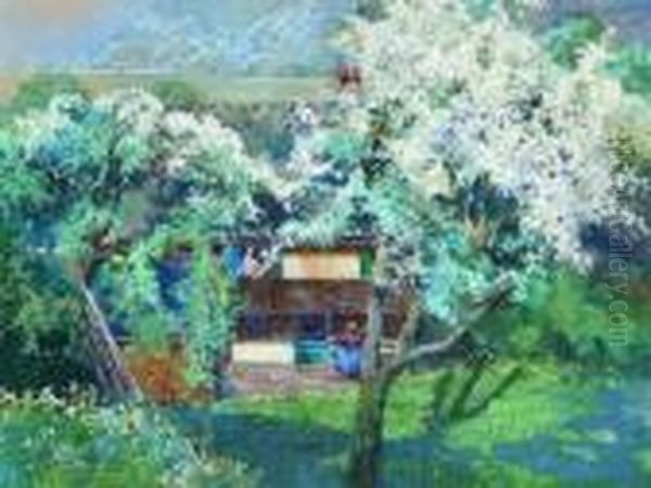 Bluhender Obstgarten. - view 1