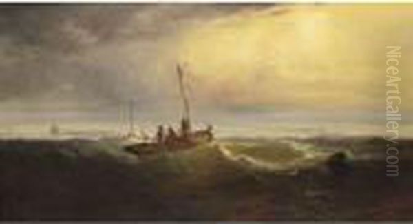 Sailing In Rough Seas - view 1