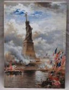 The Unveiling Of The Statue Of Liberty Enlightening The World