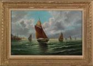 Scene With Ships Scene With Ships