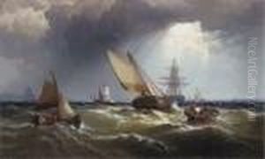 New York Harbor by Edward Moran