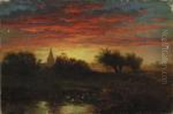Summer Sunset - view 1