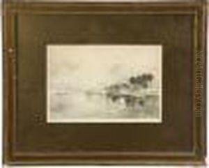 Morning On The St. John's, Florida by Thomas Moran