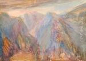 Mountain Landscape by Thomas Moran