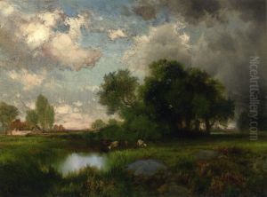 Passing Shower by Thomas Moran