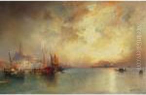 View Of Venice by Thomas Moran