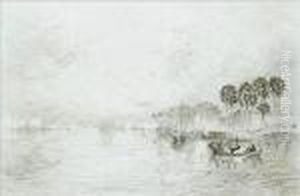 Morning On The St. John's,
Florida
Etching, 1881, A Diagonal Hard Crease At Bottom Left Sheet Corner,a
Skillfully Repaired Diagonal Hard Crease Along Right Sheet Edgeextending
To Bottom Sheet Corner, Some Unobtrusive Creasing At Topsheet Corners,
Morning On The St. John's,
Florida
Etching, 1881, A Diagonal Hard Crease At Bottom Left Sheet Corner,a
Skillfully Repaired Diagonal Hard Crease Along Right Sheet Edgeextending
To Bottom Sheet Corner, Some Unobtrusive Creasing At Topsheet Corners,