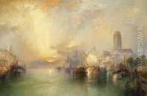 View Of Venice by Thomas Moran