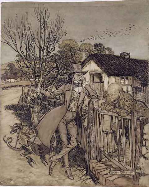 A Bargain With the Devil, 1907 - view 1
