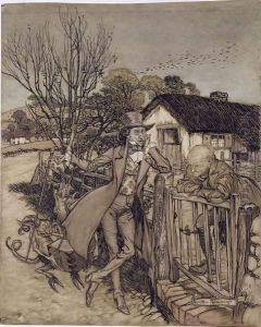 A Bargain With the Devil, 1907 by Arthur Rackham