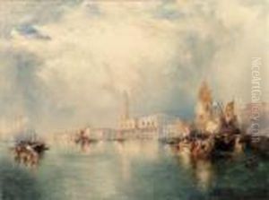 Venice--grand Canal by Thomas Moran
