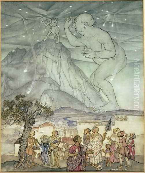 Hercules Supporting the Sky in Place of Atlas, 1922 - view 1