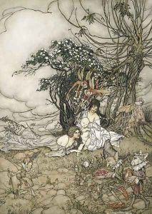 The Changeling, 1905 by Arthur Rackham