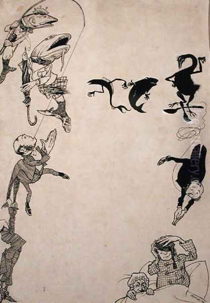 Tit for Tat, illustration from Cassells Magazine, published 1902 2 - view 1