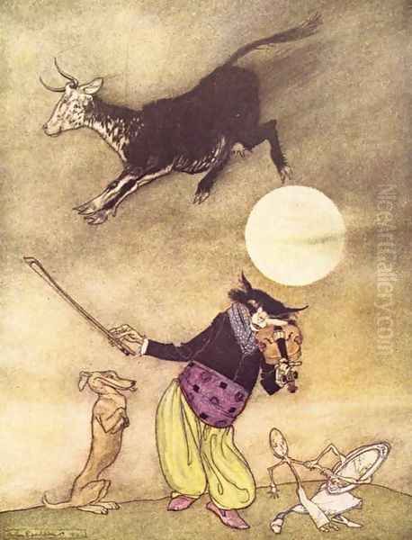 Mother Goose: The Cow Jumped Over the Moon - view 1