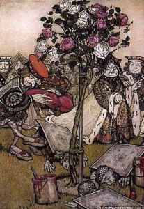 Alice in Wonderland: The Queen's Croquet Ground by Arthur Rackham