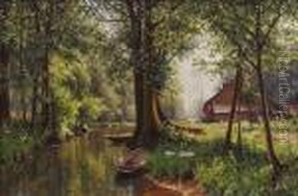 Im Spreewald by Walter Moras
