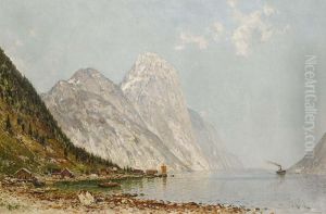 Fjord Landscape by Walter Moras