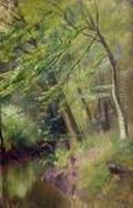 Waldlichtung Im Fruhling by Walter Moras