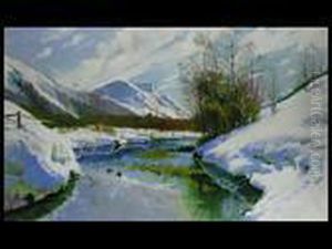 Schnee Im Engadin
