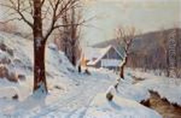 Winter Im Tal - view 1